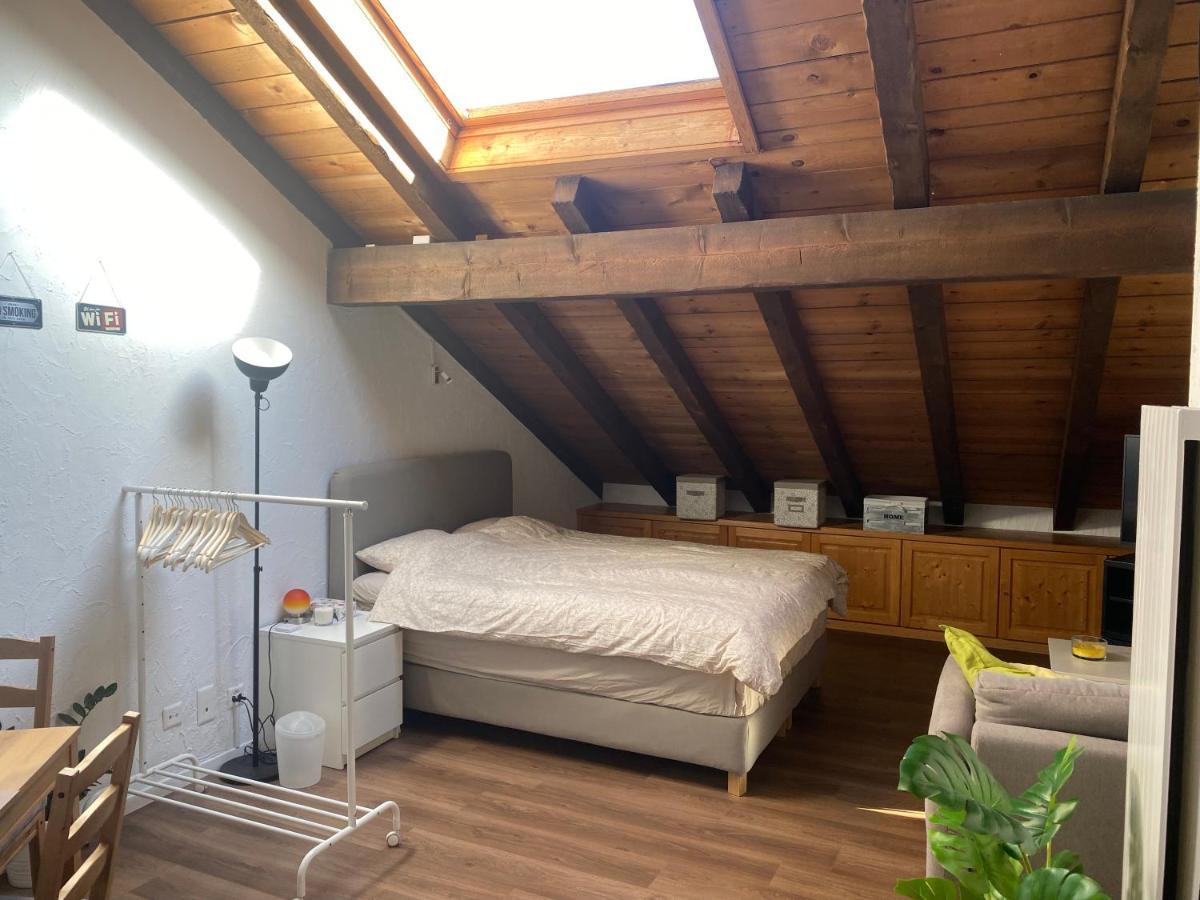 Dachwohnung In Der Mitte Von Laax-Dorf Екстериор снимка