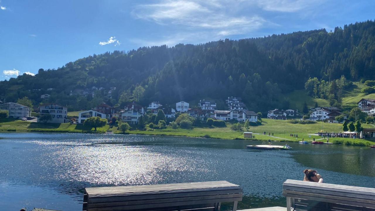 Dachwohnung In Der Mitte Von Laax-Dorf Екстериор снимка