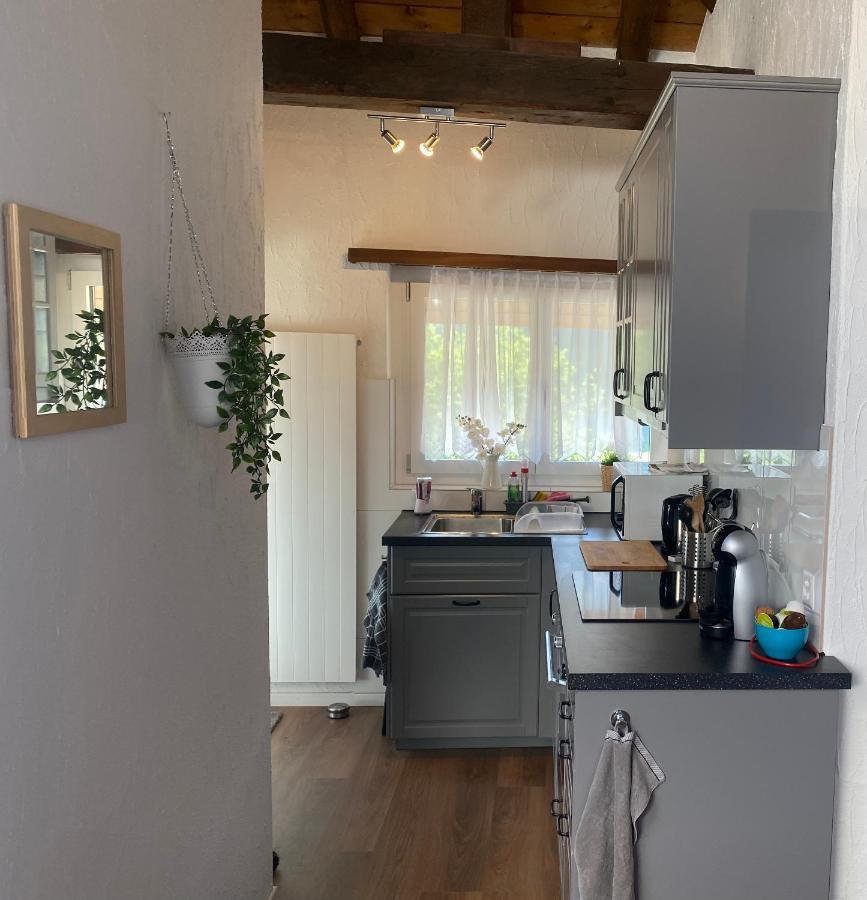 Dachwohnung In Der Mitte Von Laax-Dorf Екстериор снимка